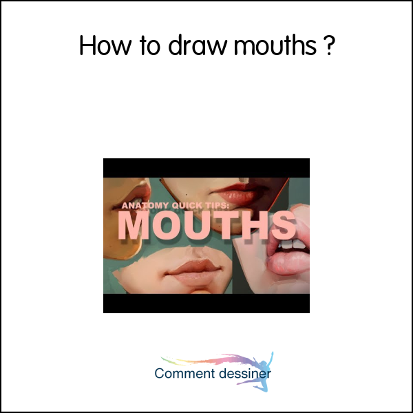 How to draw mouths